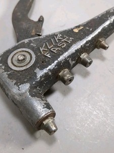 Klik Fast Pop Rivet Gun Hand Riveter Tool Multi-Size Nose Piece USA