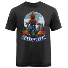 Halloween Costume Spooky Witches Pumpkin Ghost Graphic T-shirt