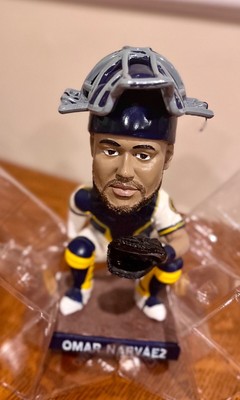 2022 Omar Narvaez Bobblehead Milwaukee Brewers MLB SGA (7-24-22) ESPN Radio