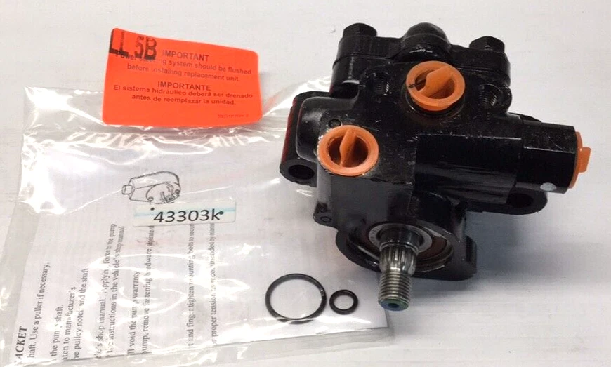 Atsco 5724 Remanufactured Power Steering Pump W/O Reservoir Fits Kia and Hyundai - Image 2 of 4