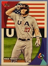 2023 Topps Series 2 - 2023 World Baseball Classic Stars Mike Trout