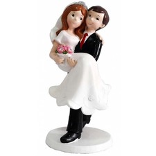 Statue per Torta Matrimonio Decorazione Coppia Sposo 17 CM