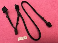 eVGA 6 pin PERIF to 3X IDE DRIVER cable FOR EVGA SuperNOVA 80 PLUS , ORIGINAL