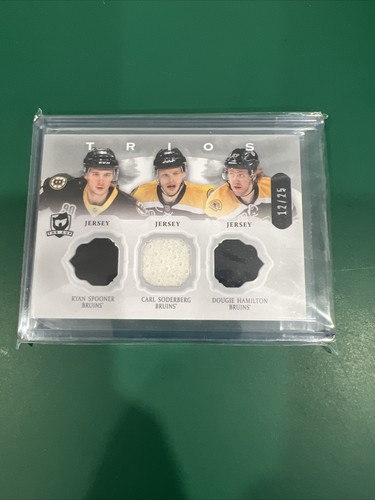 13-14 UD The Cup Trios Spooner/Soderberg/Hamilton 12/25 Super Low Print