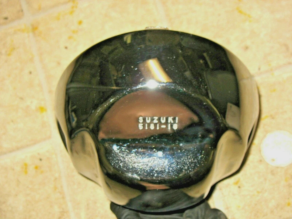 81 Suzuki GS1000 GS 1000 Head Light Lamp Headlight Headlamp Bucket House Housing - Image 3 of 4