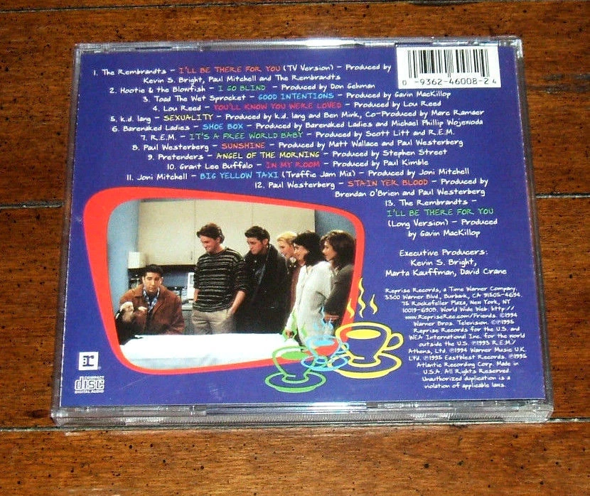 CD: V/A - Friends Music from the TV Series (1995, Reprise) I'