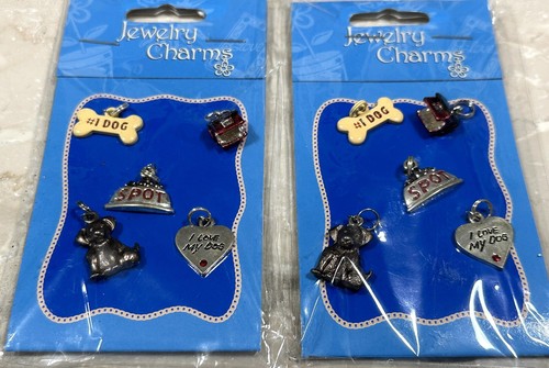 Jewelry Making Lot - Pendents Alloy Enamel Dangle Charm~ Dog ~ Summer ~ Purse - 第 4/4 張圖片
