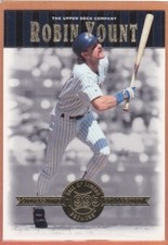 2001 UPPER DECK HALL OF FAMERS BASEBALL ROBIN YOUNT #5 BREWERS NMMT/MINT *A3304