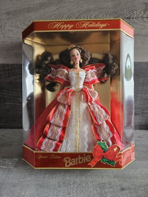 1997 BARBIE Doll, Happy Holidays Christmas Special Edition, Mattel