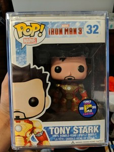 tony stark funko pop sdcc 2013