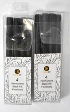 Lot of 8 Diversebee Fine Tip Pens Quick Dry Markers Bible Journaling Black