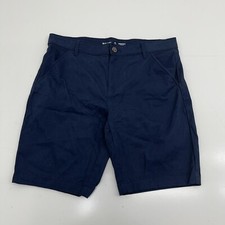 Old Navy Dark Blue School Uniform Bermuda Stretch Shorts Boys Size 16 Plus
