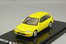 1/64 Hobby Japan Honda CIVIC EF9 SiR II Yellow HJ641031AY