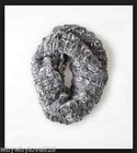 NWT NEW Women  American Eagle Cable Knit Scarf One Size Charcoal Grey  — photo 4