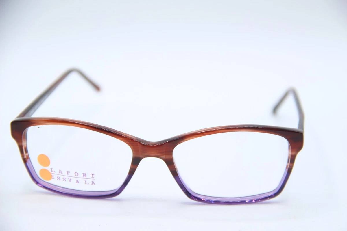 AUTHENTIC LA FONT EYEGLASSES-BROWN/PINK Lafont® Marie Square Eyeglasses - EuroOptica main image 3