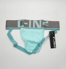 C-IN2 Men's C Theory Jock Jockstrap Underwear Size M L Light Asher Blue - NWT!