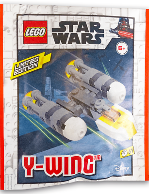 LEGO Star Wars Y-Wing Starfighter Paper Bag Rebels Mini-Build 61 PCS NEW  SEALED