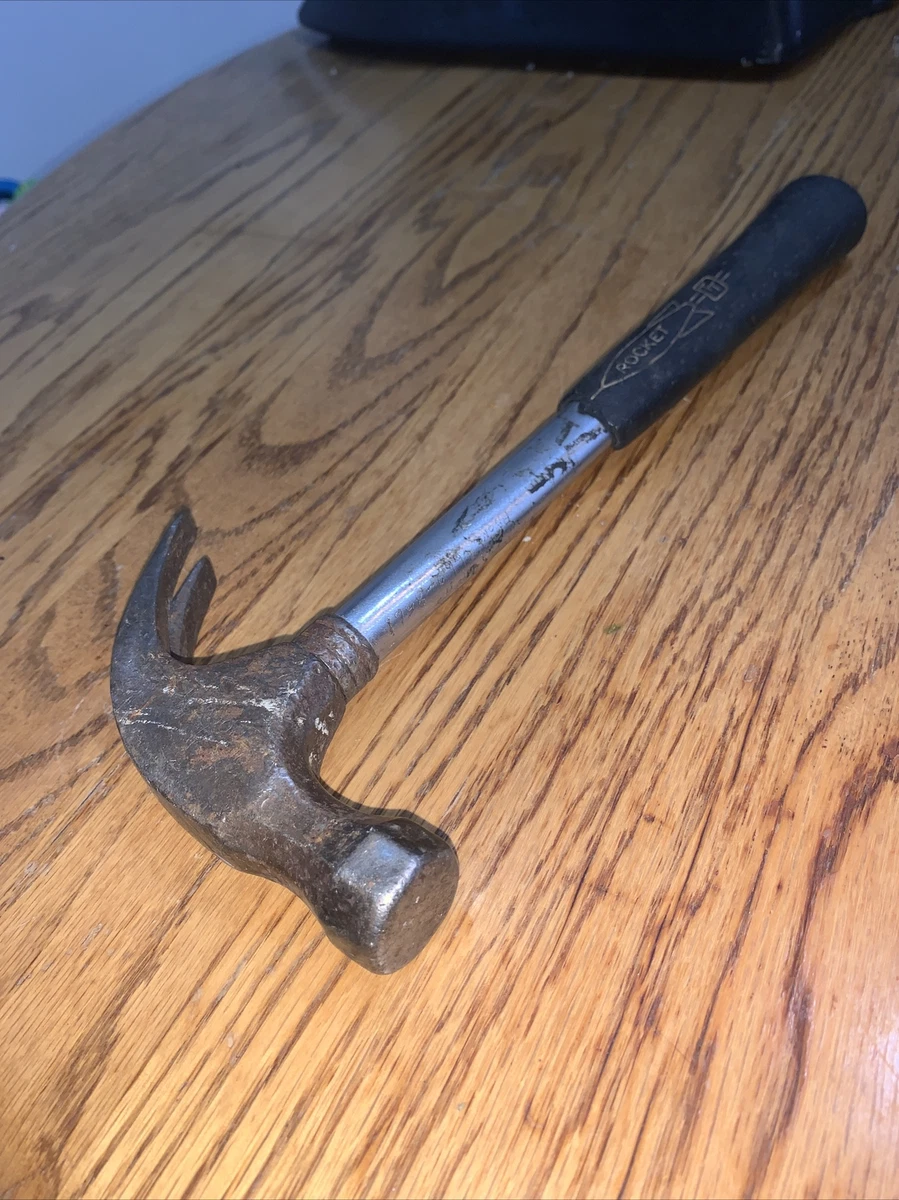 Vintage True Temper Rocket Straight Claw Hammer A16R GOOD USED SHAPE