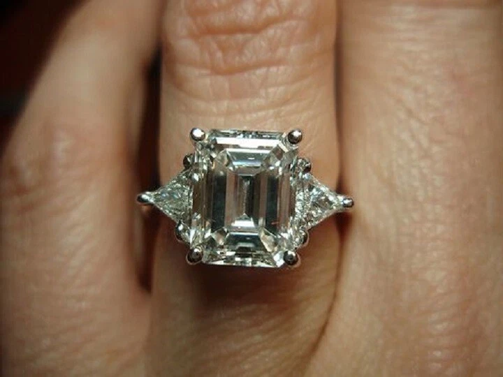 Emerald cut with trillions outlet