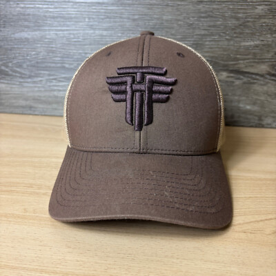 Tim Hawkins Hat Cap Snap Back Brown Trucker Adjustable