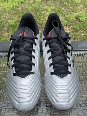 Adidas Predator 19.4 FXG F35597 Men's Size 10 Silver Adidas Predator 19.4 FXG F35597 Men's Size 10 Silver