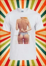 Sexy Attitude Middle Finger Girl Men Women Vest Tank Top Unisex T Shirt 1309