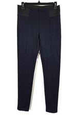 NWT Ann Taylor Navy blue pull on stretch ponte leggings Pants Sz S