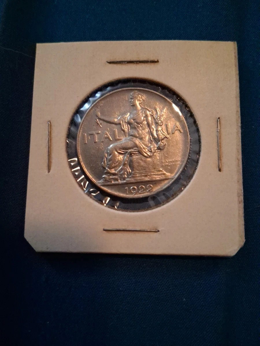 曾流通镍1922 年意大利硬币(1861-现在) | eBay