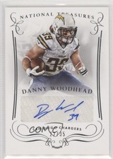 2014 Panini National Treasures Signatures 22/35 Danny Woodhead #S-DW Auto 0m0