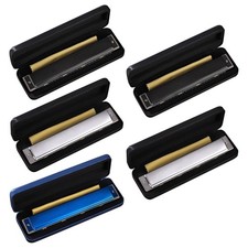 24-Hole Tremolo Harmonica, for Key of C Performance Competition Mouth Organ