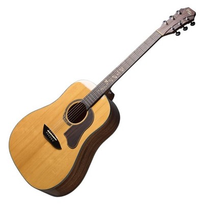 Gopherwood K250R NAT Dreadnought Acoustic Guitar Top Solid Roasted Sitka Spruce