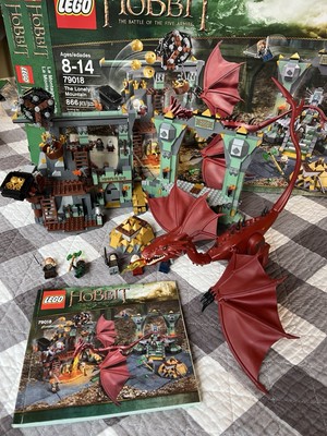 LEGO The Hobbit: The Lonely Mountain (79018) 100% COMPLETE Castle Smaug  Dragon 673419212472|