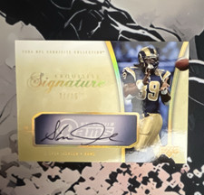 Upper Deck 2005 Exquisite Collection Steven Jackson Rams Auto #ES-SJ /35