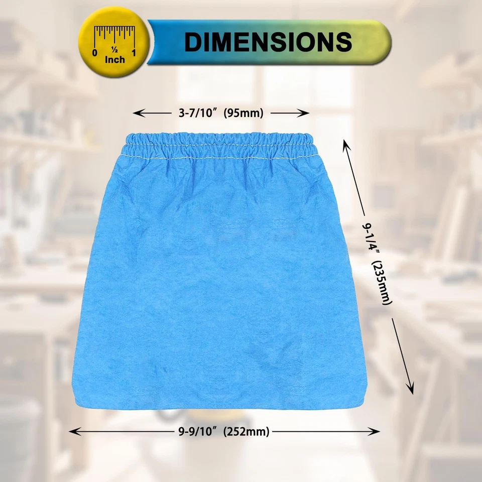 5 Pack VRC5 Filter Bags for Most Vacmaster 4 to 16 Gallon Wet/Dry Vacs, VRC51 Fi - Image 3 of 4