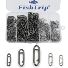 Fishing Clips Power Clip, 200pcs Speed Clip for Fishing Lure Quick Change Con...