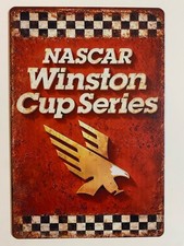 NASCAR - Winston Cup Racing Sign - Daytona Speedway - Metal Sign Wall Art