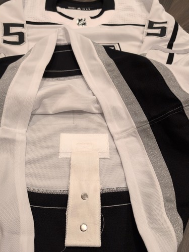 Team Issued Adidas MiC Los Angeles Kings Quinton Byfield Rookie Trikot 56 - Bild 6 von 7