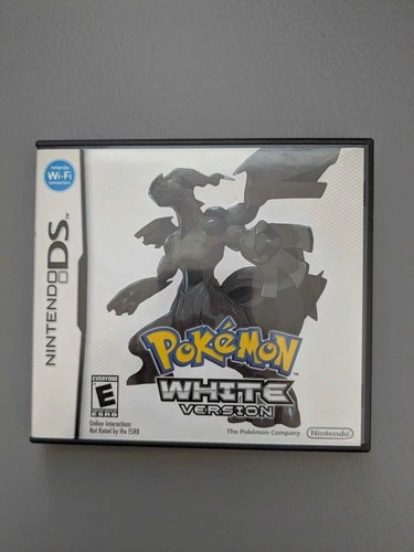 Pokemon White Version (Nintendo DS, 2011) Complete CIB W/ Inserts Authentic Mint
