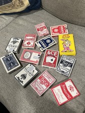 Lot of 14 vintage card games