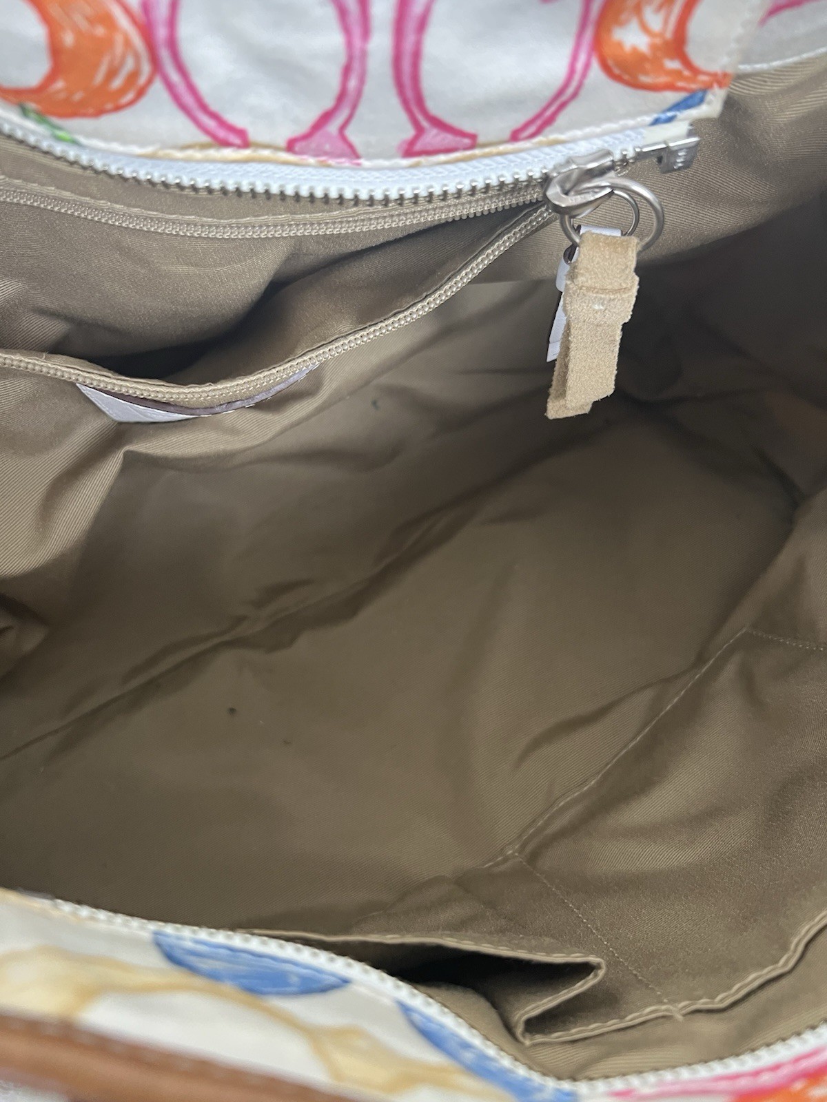 Coach Hampton Spring Patchwork Multi-color Dual H… - image 3