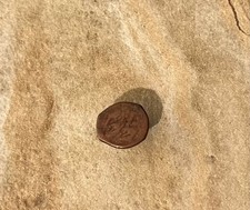 Central Asia, Uzbekistan, fulus, 1322, Muhammad Rahim ii. Rare with date.