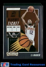 2018-19 Panini Contenders #65 TJ Warren Playoff Ticket #/199