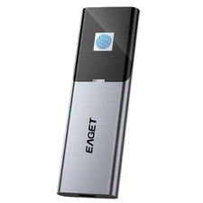 EAGET FM6 Touch Portable SSD 1TB 2TB 550MB/s USB-C3.2 External Solid State Drive
