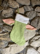 Star Wars Yoda grogu Ears Christmas Stocking