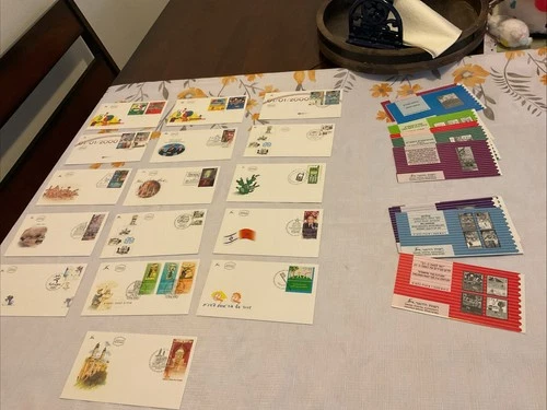 ISRAEL-(-2000-)-lot of 16-FDC'S of Israel Postal History & BULLETINS-# 94