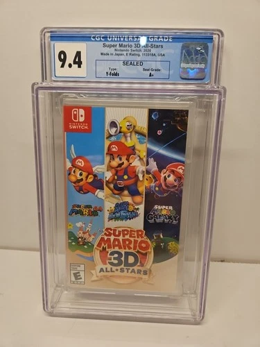 New ListingSuper Mario 3D All Stars Nintendo Switch Sealed