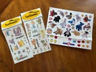 Vintage Neopets Temporary Tattoos- 2 sheets and TY Beanie Babies Sticker Sheets