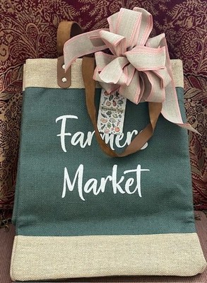 Best Gift for mother's day. Farmers Market Bag, Tote Reusable bag.