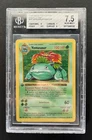 Beckett 7.5 Venusaur 1st Edition Shadowless Base Set 1999 Pokemon Card 15/102