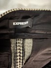Express Women's Houndstooth Slim Straight Petite Dress Pants Pockets 23" Inseam — photo 6